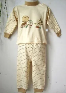 

baby clothing underwear set baby boys girls 100% cotton long johns baby lounge