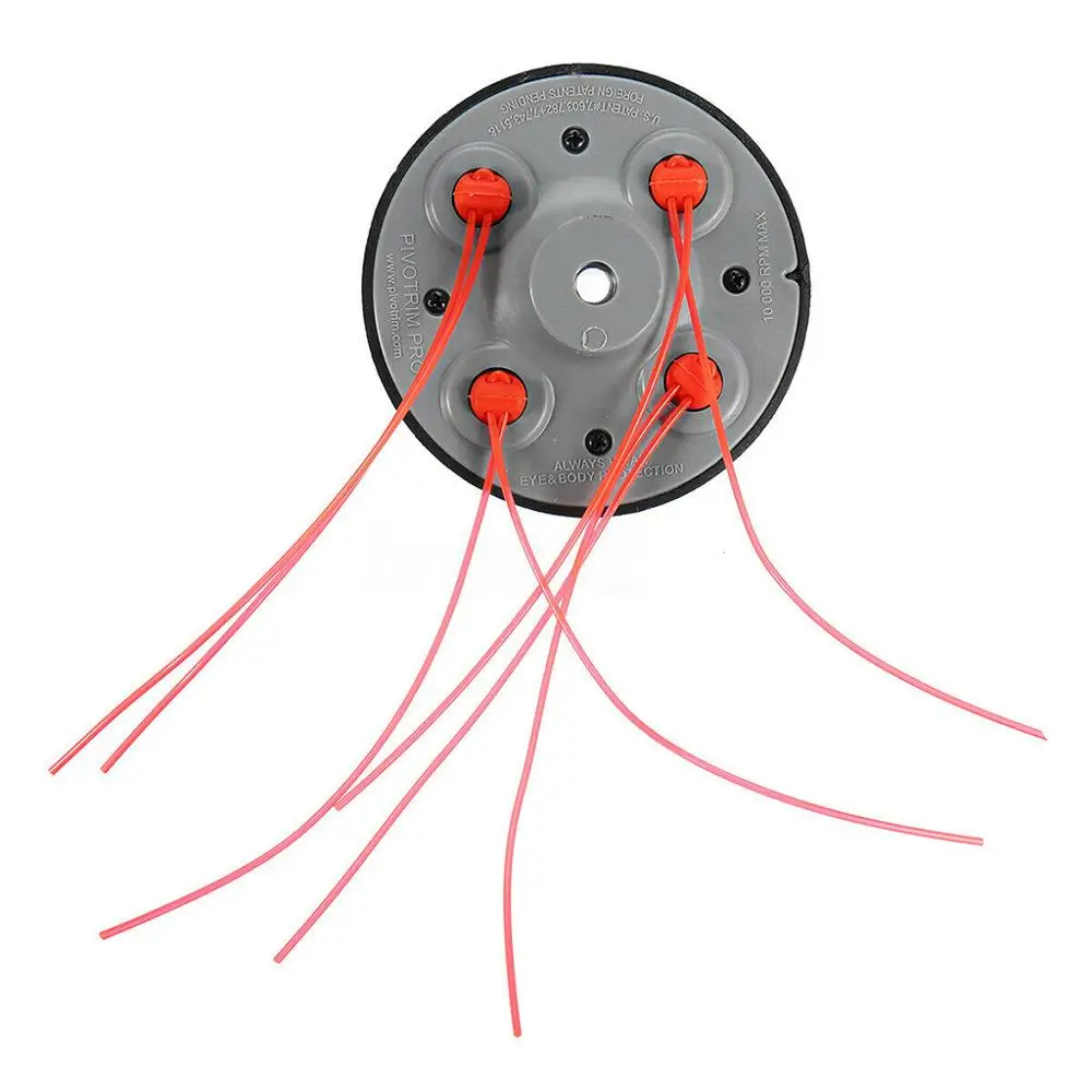 Матовая пластиковая Головка триммера для травы с верхней веревочкой Strimmer, аксессуары для газонокосилки, кусторез для газонокосилки, сменные стриммеры для сада 5pz