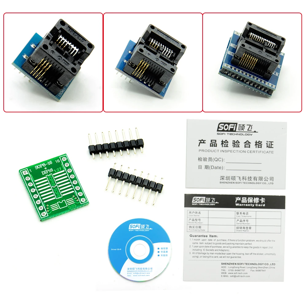 Best SOFI SP8-B высокоскоростной usb программатор+ 4cs адаптер(93/24 25/BR90/flash eeprom), более 5000 фишек также SP8-A SP8-F