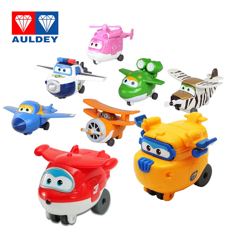 

3cm Super Wings JET DONNIE BELLO JEROM DIZZY Deformed Aircraft Robot Action figure Character Transform Children Toy Gift