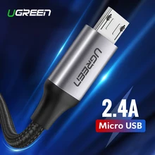 Ugreen Micro USB Cable 2 4A Fast Charging Data Cable for Xiaomi Redmi Note Huawei HTC