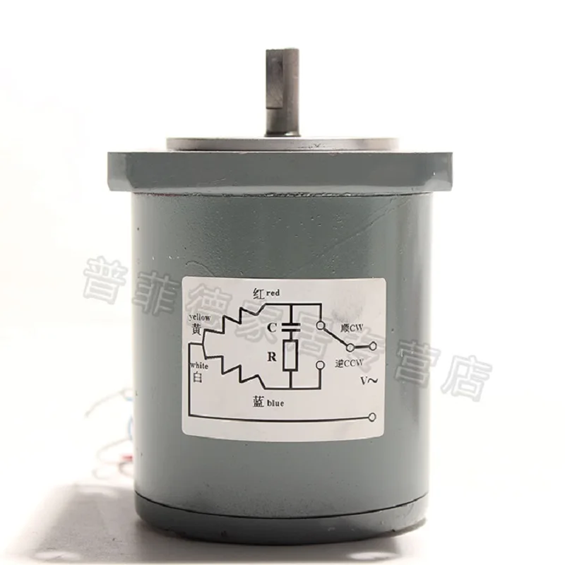 

110TDY115-1 Permanent Magnet Low Speed Synchronous Motor, AC AC Motor 220V 115RPM 100W, Permanent Magnet Motor