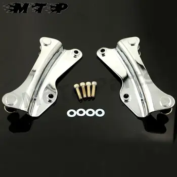 

Aluminum Chrome 4 Point Docking Hardware Kit Detachable For Harley Touring Electra Glide Road King FLH FLT 2014-2017 2015 2016