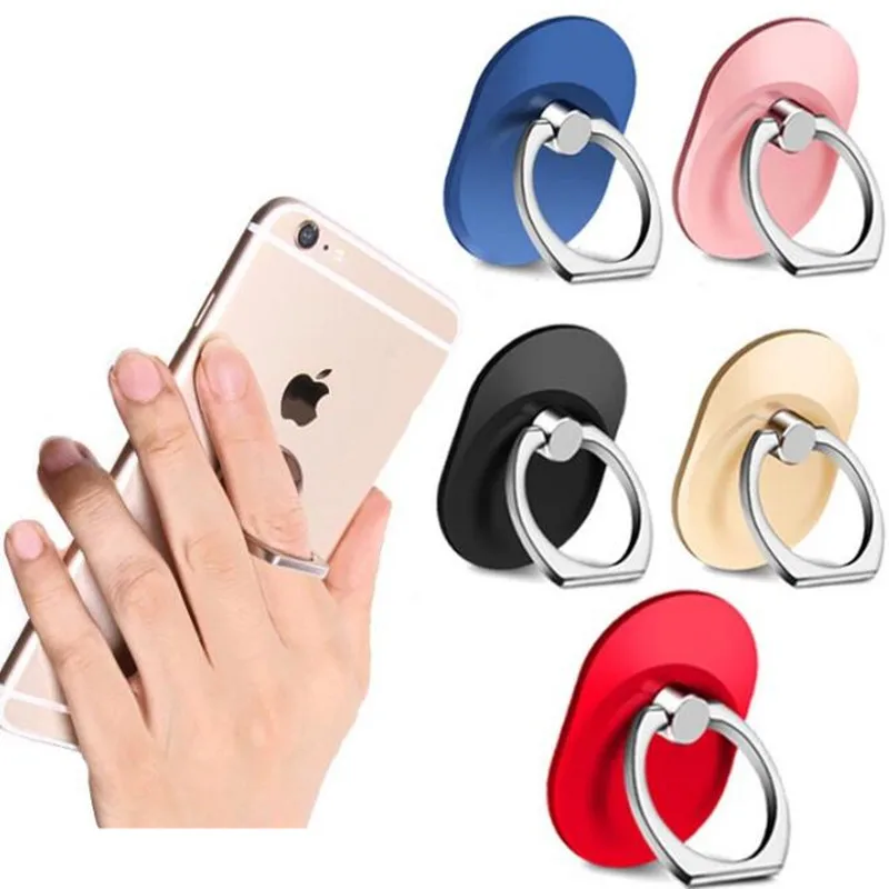 360 Rotating Metal Ring Mobile Phone Holder Universal Mount Finger for