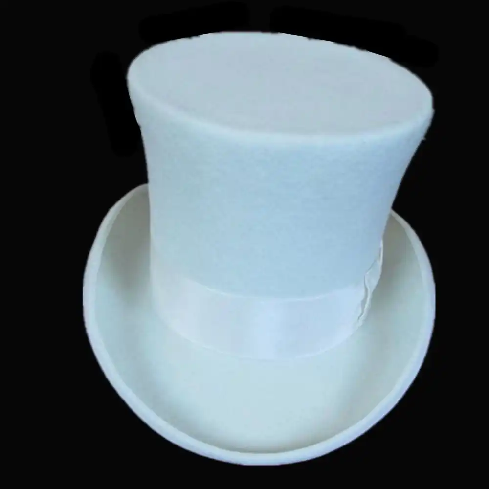 cheap white top hats