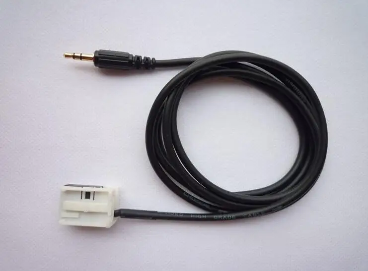 3 5mm Audio Musik Aux Eingang Kabel Adapter Fur Mercedes Benz W203 W245 C Klasse Comand Aps Ntg Audio 20 30 50 Aux Input Cable Aux Inputinput Cable Aliexpress