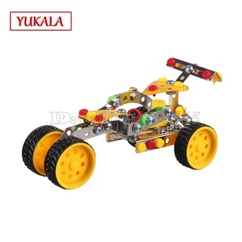 

Metal toys 816B-62 DIY assembled F1 racing. Assembly tools assembly building model Free shipping