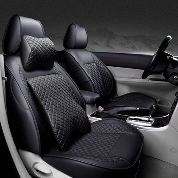 

(Front + Rear) Special Leather car seat covers For Mini COUNTRYMAN COUPE PACEMAN CLUBMAN CABRIO ROADSTER auto accessories