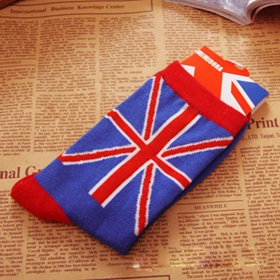 JOPHORA Лидер продаж, модные европейские и американские мужские носки-трубы, мужские носки с национальным флагом - Цвет: 5