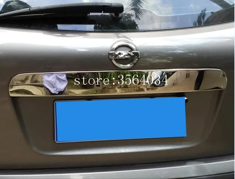 Задняя крышка из нержавеющей стали для NISSAN QASHQAI 2008 2009 2010 2011 2012 2013|trim cover|handle trimfor nissan