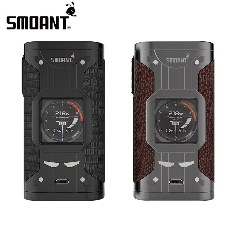 

New Original 218w Smoant Cylon TC Mod 218 w VW Variable Wattage E Cigarette 510 Thread Vape Mod For Ecigs Vaporizer Atomizer