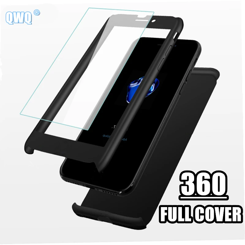 360 degree Full Protection shockproof Cover Case For Huawei Mate 10 lite matte hard Pro glass |