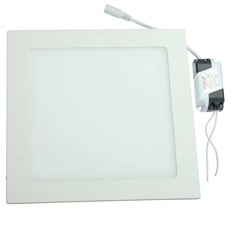 

Free Shipping 1pcs Square 24W Recessed Ceiling LED Panel Light 300mm*300mm Dimmable Driver Included