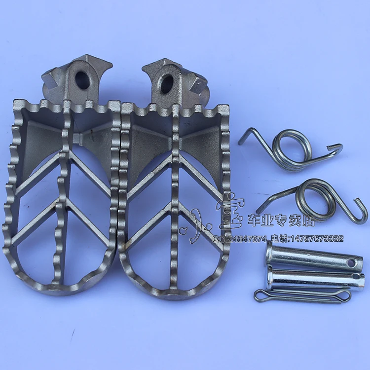 

Refires Offroad motorcycle Foot Pegs pedals Foot rests huayang 160 hk t8 ph zhenglin stainless steel pedal