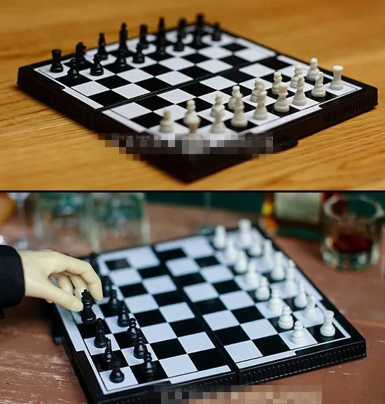 Ретро шахматы фото реквизит для BJD 1/6 1/4 1/3 аксессуары куклы дяди AC21|prop diameter and pitch|prop