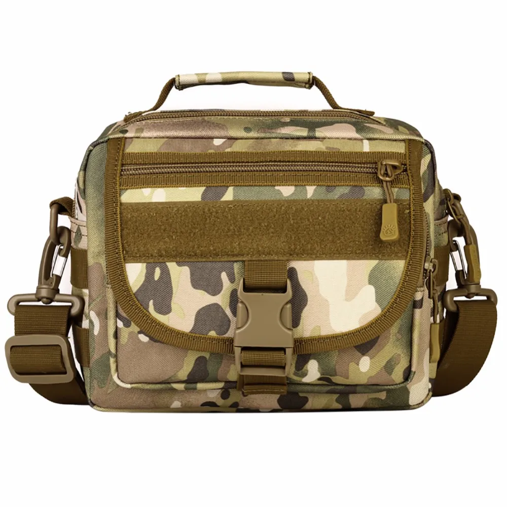 Открытый тактический военный штурмовой мешок пакет MOLLE маленькие карманы человек водонепроницаемый нейлон сумка через плечо