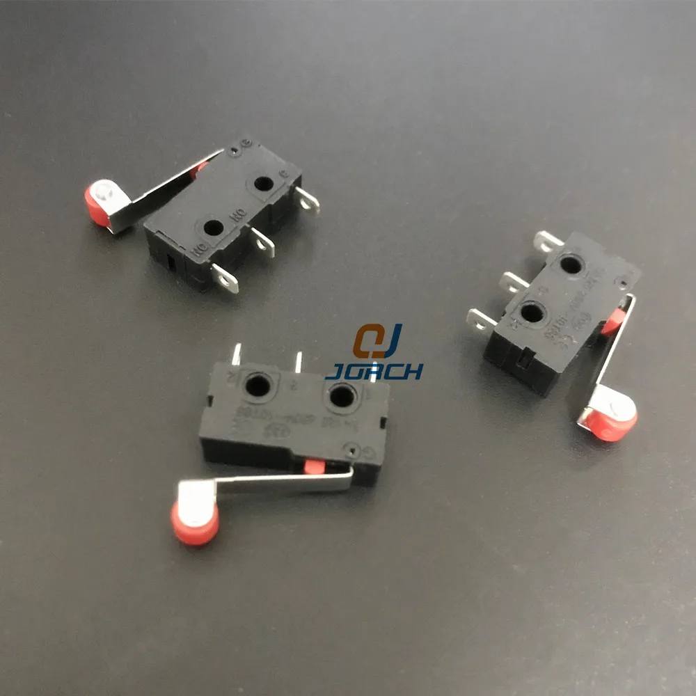 

10pcs Micro Limit Switch Roller Lever Arm Microswitch SPDT Sub Miniature switchs