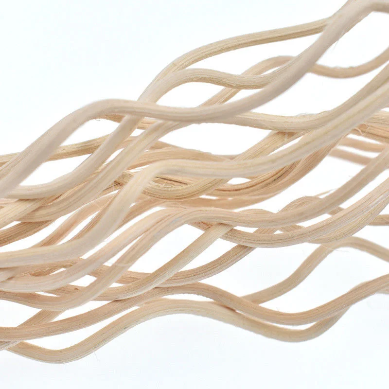 20pcs Long Wavy Rattan Reed Fragrance Diffuser Replacement Refill Sticks Accessory For Home Garden Supplies 20pcs Long Wavy Rattan Reed Fragrance Diffuser Replacement Refill Sticks Accessory For Home Garden Supplies