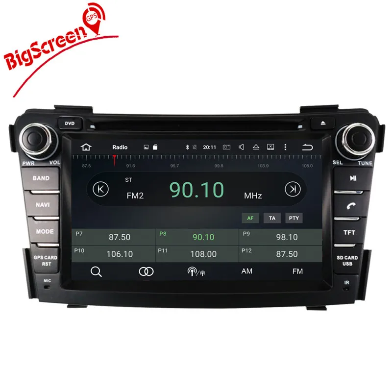 Perfect 2 DIN Octa Android6.0 Car GPS Navi Car CD DVD Player for HYUNDAI I40 I-40 2011-2016 HD Multi-media System Auto Radio RDS GPS 6