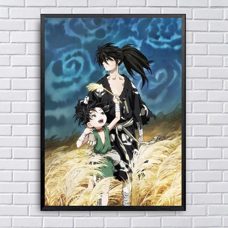 

Dororo Anime Art Silk Poster for Living Room Home Decor