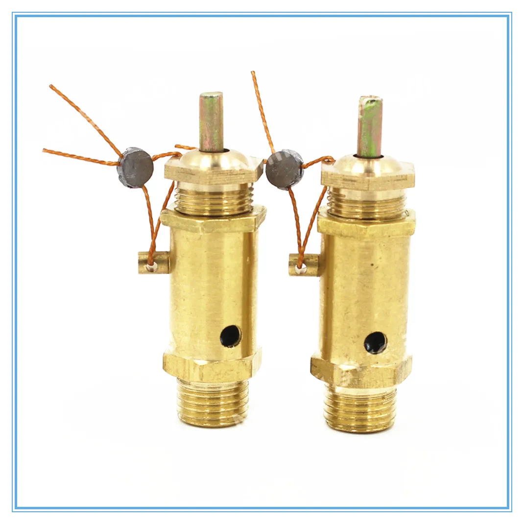 

Pump air compressor valve 0.8Mpa 8KG Spring loaded Exhaust valve G1/4 G3/8 G1/2 Pressure relief valve