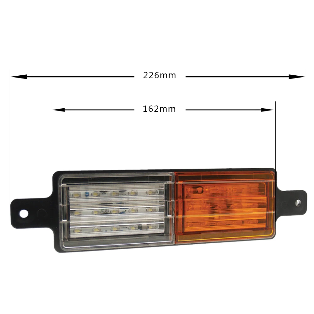 Боковой габаритный фонарь для прицепа, светодиодный стоп-сигнал, задний тормоз, задние фонари, поворот, индиактор, ATV, грузовик, караван, aanhanger, светодиодный verlichting