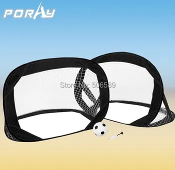 

free shipping football goal portable goal kage light oxford cloth glass fiber supporter 120x85x85cm