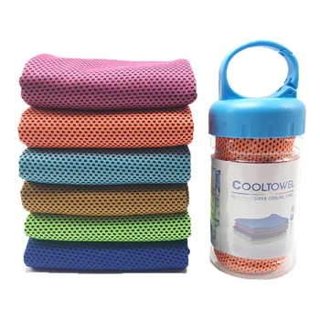 

3 pieces/bag Cold sense sports ice towel heatstroke cooling artifact ice towel summer outdoor sports quick-drying towel