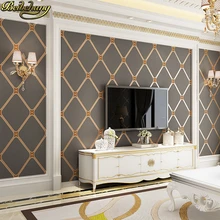 Beibehang KTV бар papel де parede 3D водонепроницаемые обои для стен ромбовидная решетка мраморные обои для стен Фреска