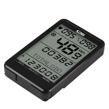 

Sunding SD-577C bike speedometer wireless heart rate cadence ant monitor stopwatch bicycle computer cycling odometer accessori