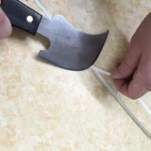 Сварное приспособление для выполнения швов полумесяц нож-Лопатка нож для обрезки винилового пола Сварка-четверть подвеска в виде полумесяца виниловый нож для обрезки пола