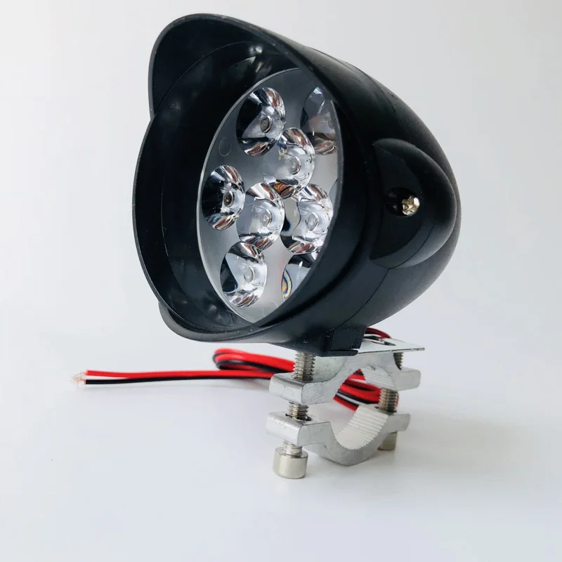 dc 12v Motorcycle Led headlight DRL Daytime driving Spot light Auxiliary fog light Ebike