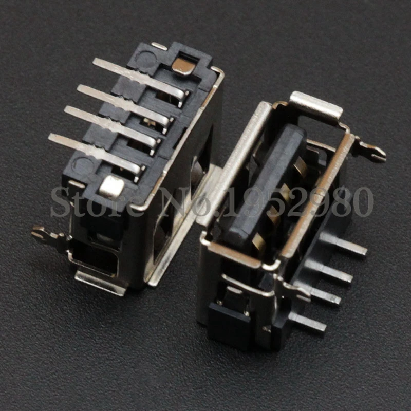 10 шт. разъёмы USB 2 0 фута мм|4 pin female connector|4 femalepin connector |
