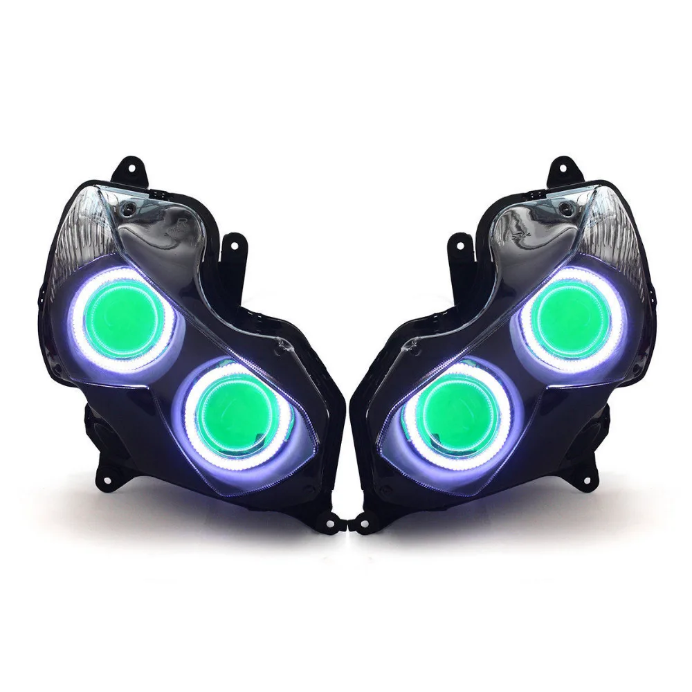 KT LED Headlight for Kawasaki Ninja ZX 14R ZZR1400 ZX14R 2012 2018 on