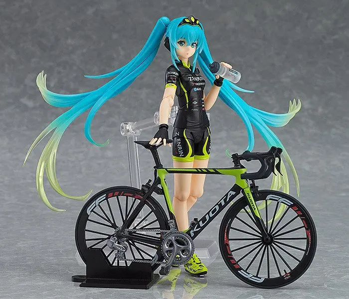 

Hatsune Miku Figma 307# Racing Miku 2015 TeamUKYO Support ver. PVC Action Figure Collectible Model Toy Brinquedos Christmas Gift