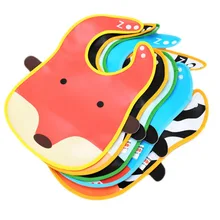 Детские трехмерные рисом одноразовые для маленьких мальчиков нагрудник детская еда Мультфильм нагрудник можно перевернуть карман