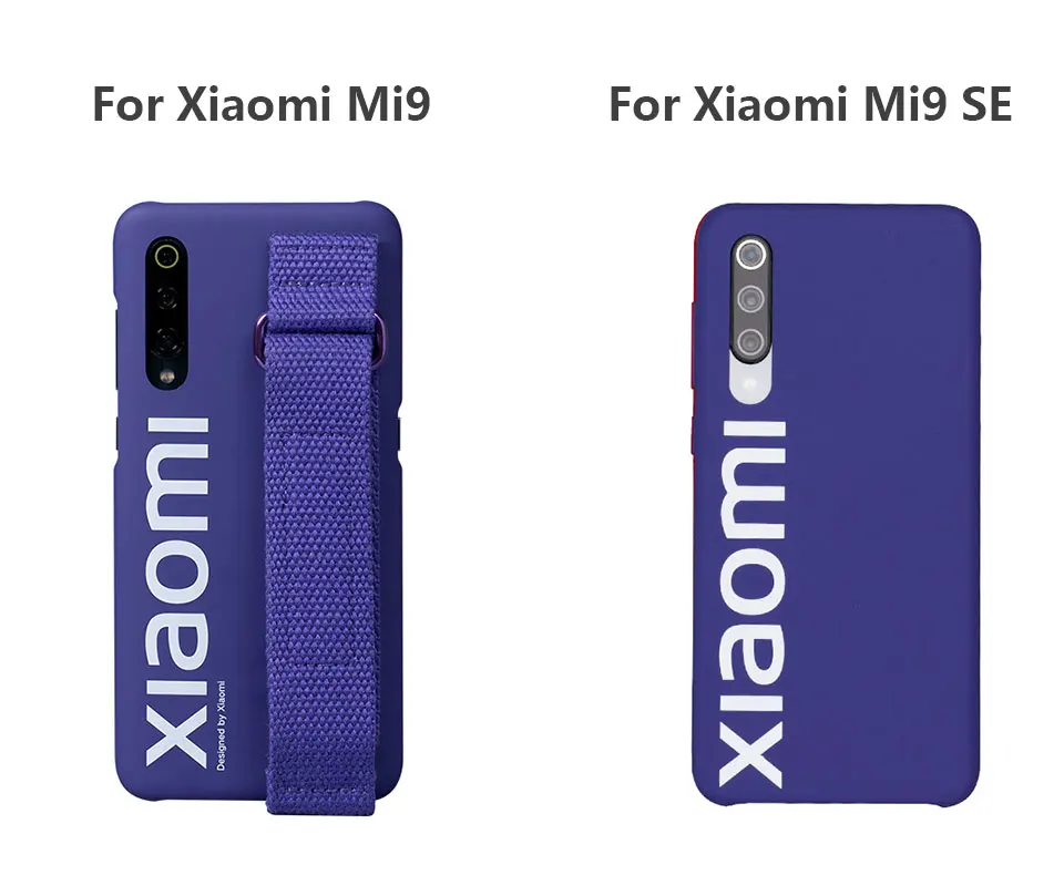 Original Xiaomi mi9 case cover global back cover PC protective Frosted shockproof case capas mi 9 SE / screen protector PET