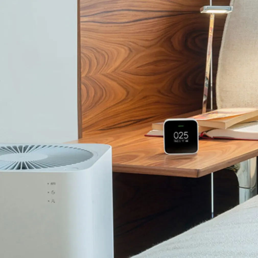 

Original PM2.5 Detector Smart Sensor Control Air Purifier Quality Monitoring Portable OLED Screen