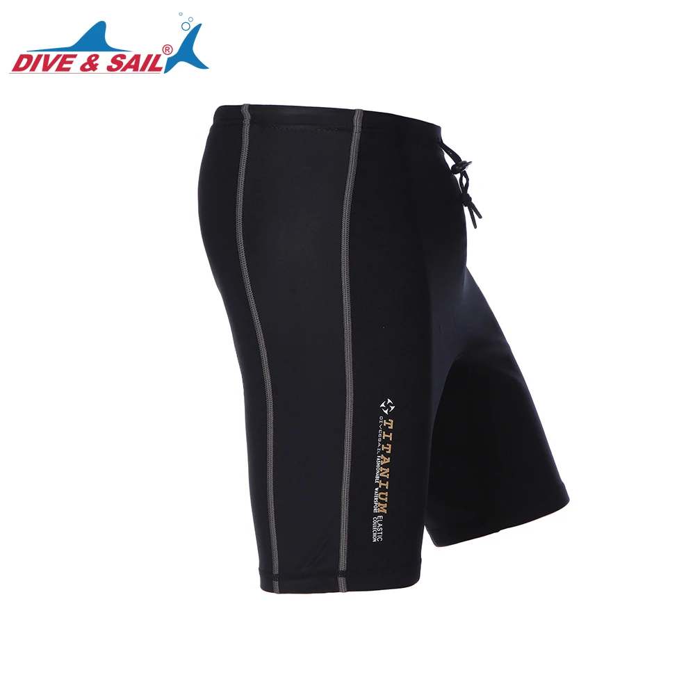 

1mm Titanium Coated Neoprene Men shorts Mens Wetsuit pants for sailing sailboard Swimming Diving Snorkeling surfing xxl short
