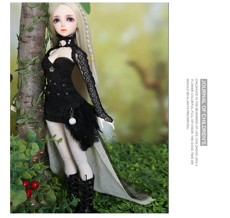 BJD Кукла Одежда 1/4 платье красивая одежда краткое описание Ссылка для Minifee Fairyline девушка тела аксессуары Сказочная страна YF4-355 YF4-356