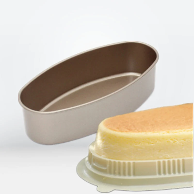 

Oval Shape Ice Cream Cheesecake Mold Pan Non-stick Carbon Steel Cake Mousse Molds Pastry Dessert Cake Decorating Bakeware Tools