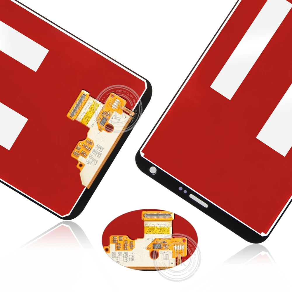 Оригинальный Для LG G6 H870 H870DS H872 LS993 VS998 US997 ЖК дисплей с рамкой запасная деталь для