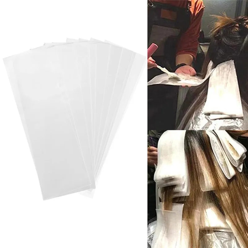 

100pcs/pack Pro Salon Hair Dye Paper Recycleable Separating Stain Dyeing Color tool Highlight Tissue Hairdresser Salon Tool