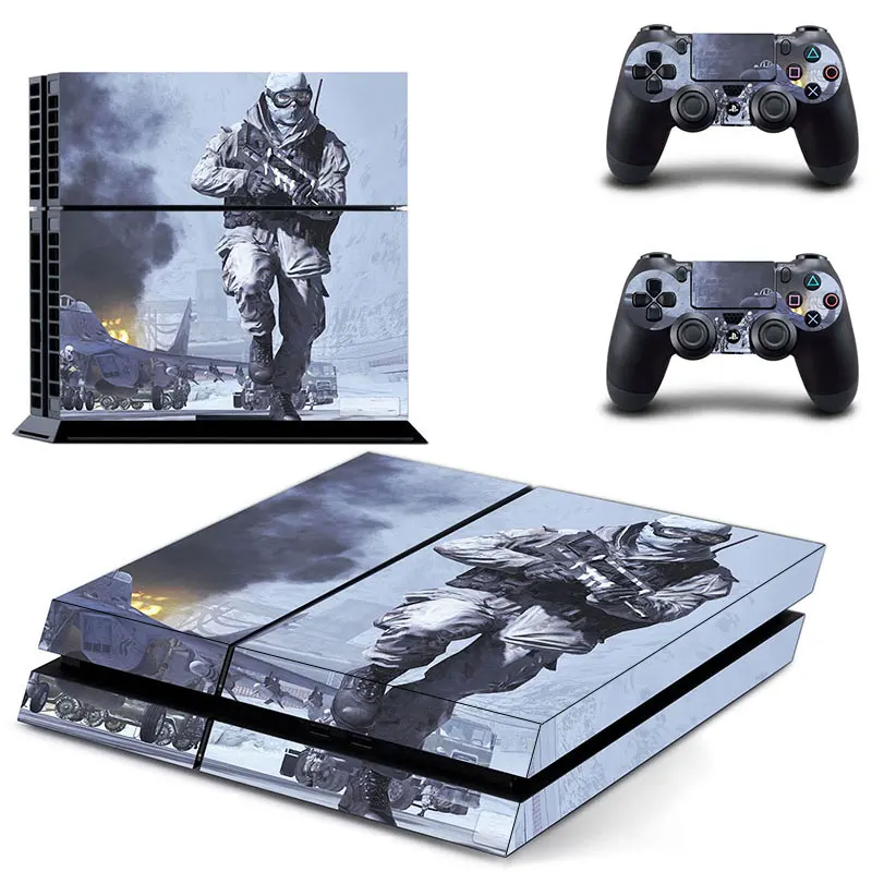 PS4 скины поле битвы 4 виниловые наклейки BF4 чехол для Sony Playstation 4 Console