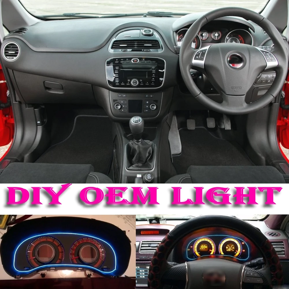 Auto Atmosphare Licht Flexible Neon Licht El Draht Innen