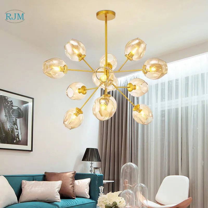 

Nordic Creative Personality Living Room Restaurant Chandelier Simple Atmosphere Post-modern Branchlight