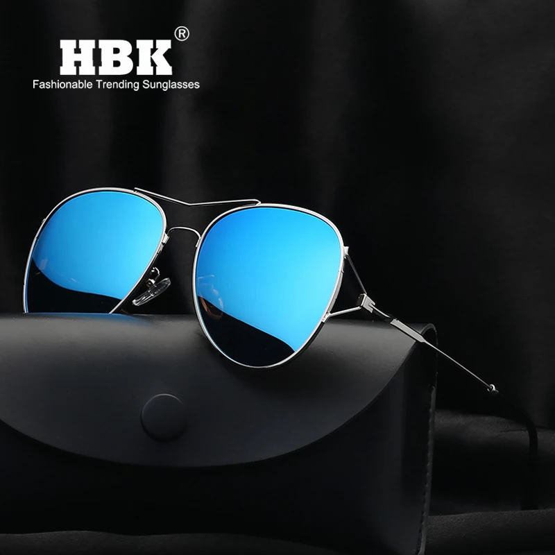 HBK 2019 классические Для мужчин поляризационные очки Polaroid для вождения пилот