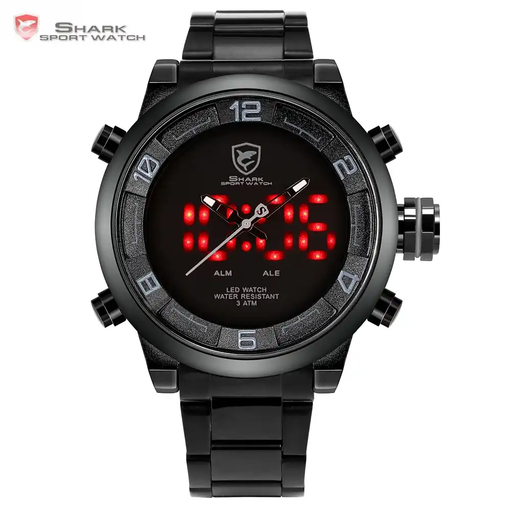 shark digital watch