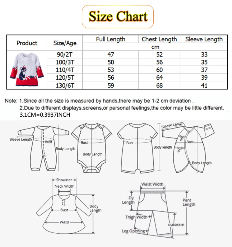 long sleeve baby girls dresses cotton cartoon baby kids clothes