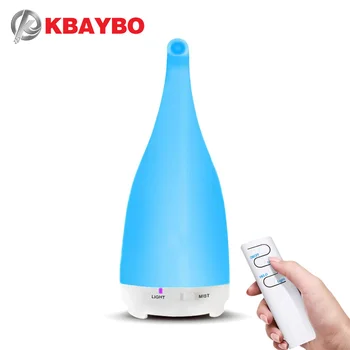 

KBAYBO essential oil diffuser air humidifier cool mist maker aromatherapy changing color led lights fogger with remote control